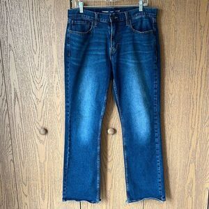 Old Navy Boot Cut Built In Flex Blue Jeans Size 33x32